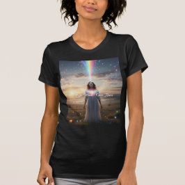 Light Mind Open Heart — Divine Feminine Awakening  T Shirt