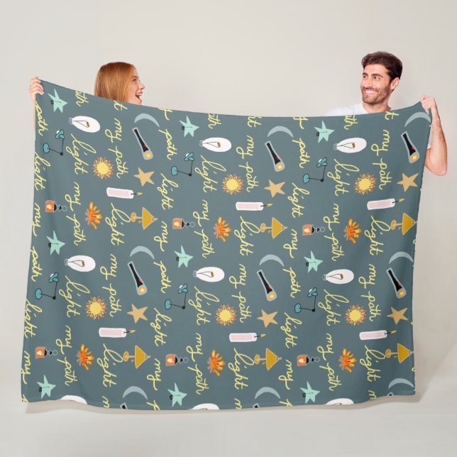 Light My Väg Fleecefilt (På plats)