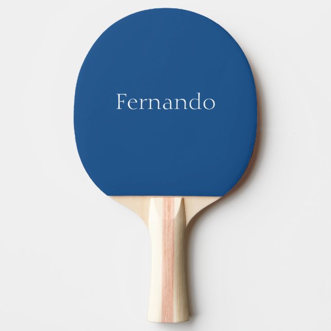Light Navy Blue, Anpassade Pingisracket (Framsidan)