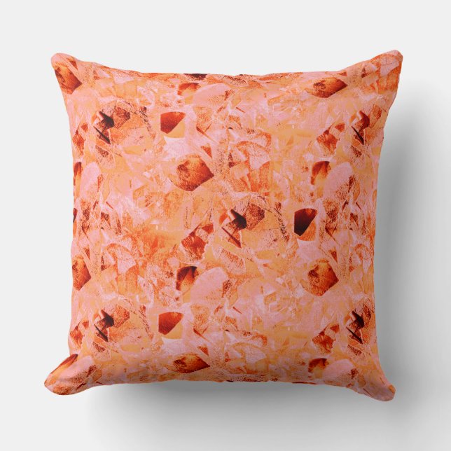 Light nedfläckad struktur tittar som kopia av löv kudde (Framsida)