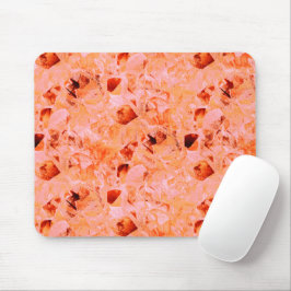 Light nedfläckad struktur tittar som kopia av löv musmatta