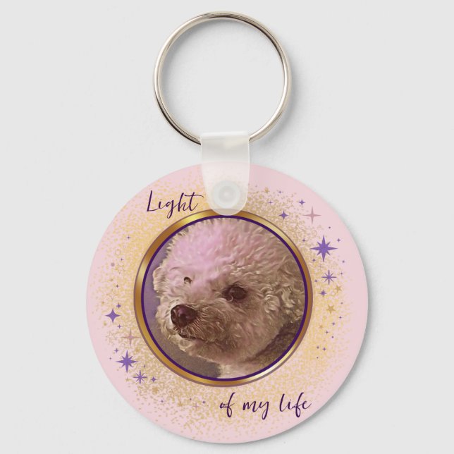 Light of My Life Keychain Nyckelring (Framsida)