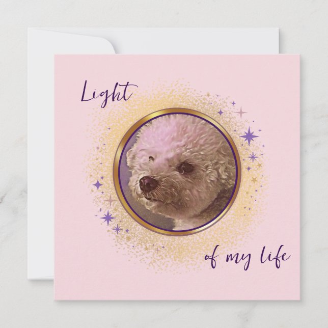 Light of My Light Card (Framsida)