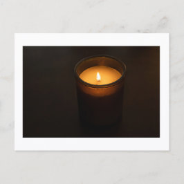 Light of The Candle Postcard Print by JH Thornton Vykort