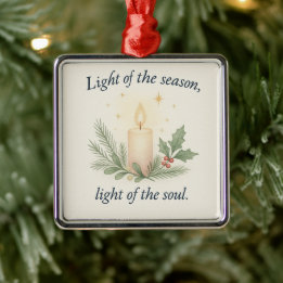 Light of the Season, Light of the Soul Julgransprydnad Metall