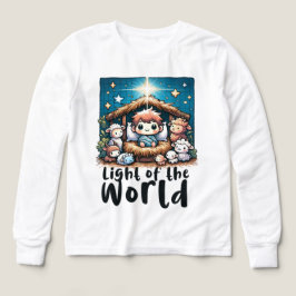 Light of the World: Baby Jesus T Shirt