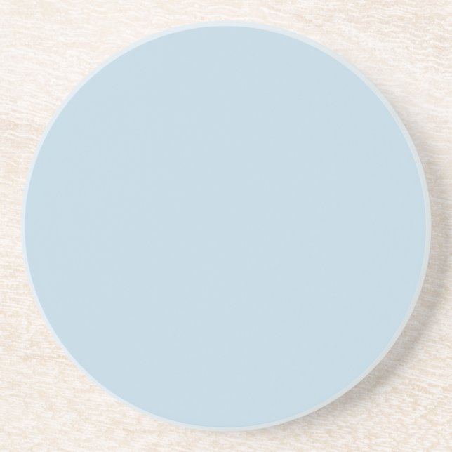 Light Pastel Blue One Solid Färg par to S490-2 Underlägg (Framsidan)