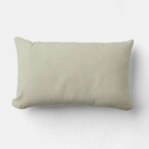 Light Pastel Sage Grönt Solid Färg-bakgrund Lumbarkudde
