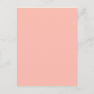 Light Peach Färg Endast ingenting annat än Färg-de Vykort
