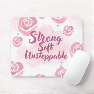 Light Pink feminine Mouse pad Musmatta