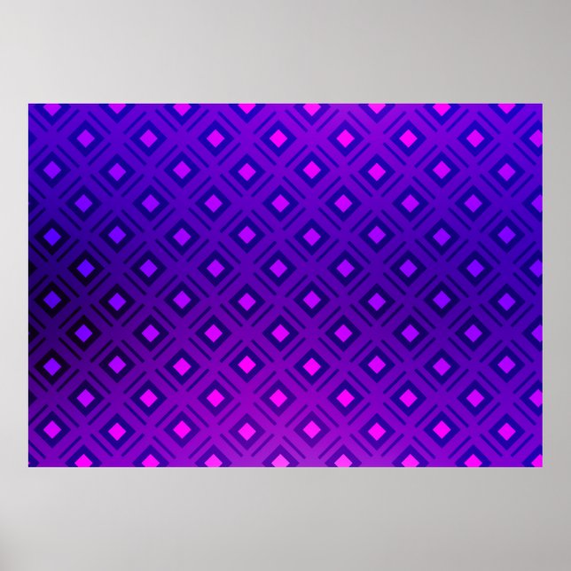 Light Purple layout with lines, rectangle. Shining Poster (Framsidan)