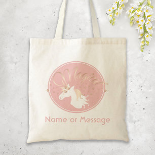 Light Ro Rosa White Magic Unicorn Tygkasse