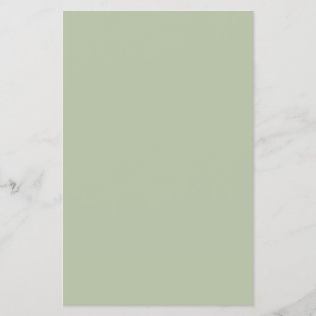 Light Sage Grönt Solid Färg Flygblad (Framsidan)