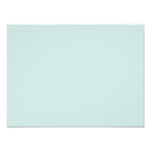 Light Seafoam Blue Grönt Färg Trend Sea Skam Fototryck