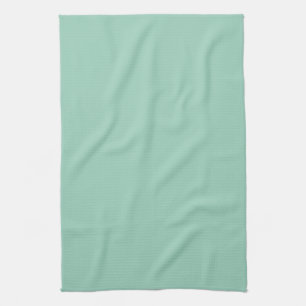 Light Seafoam Grönt Mode Färg Trend Sea Skam Kökshandduk