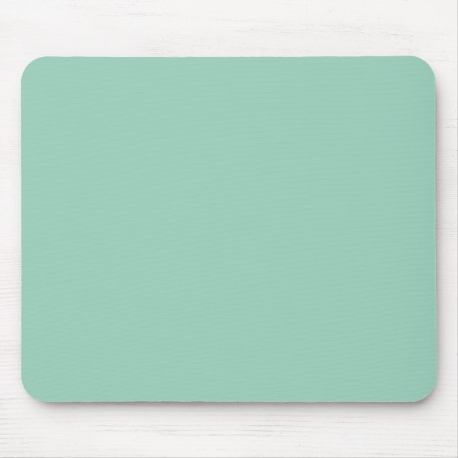 Light Seafoam Grönt Mode Färg Trend Sea Skam Musmatta (Framsidan)