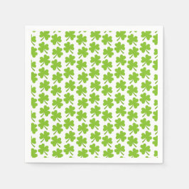 Light Shamrocks Day Pappersservett