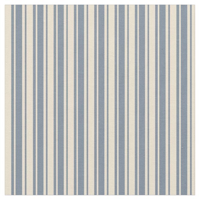 Light Slate Grått & Beige Färgad Mönster Tyg (Närbild)