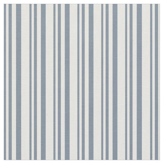 Light Slate Grått och White Linjer Tyg (Närbild)