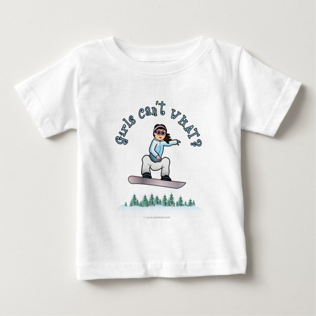 Light Snowboarder T-shirt (Framsida)