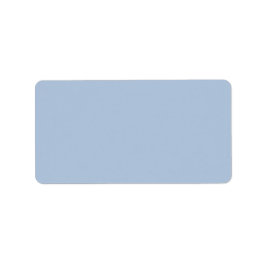 Light Steel Blue Solid Färg Adressetikett