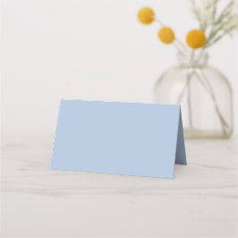 Light Steel Blue Solid Färg Placeringskort