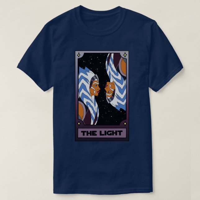 Light Tarot d Ahsoka T Shirt (Design framsida)