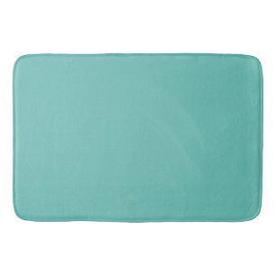 Light Teal : Solid Färg Badrumsmatta