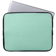 Light Teal Solid Färg laptop sleeve
