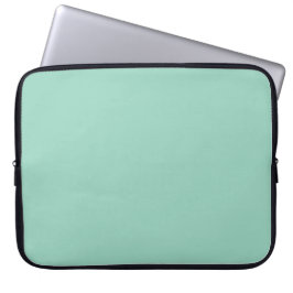 Light Teal Solid Färg laptop sleeve