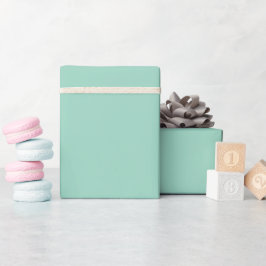 Light Teal Solid Wrapping Paper Roll Presentpapper