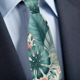Light Tropical Essence Necktie Slips