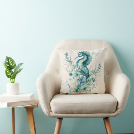 Light Turcos Seahorse Pillow Kudde