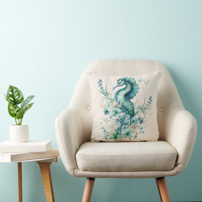 Light Turcos Seahorse Pillow Kudde (Stol)