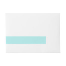 Light Turcos Wraparound Address Label Etikettband
