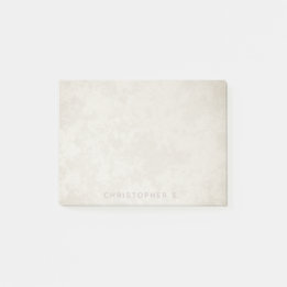 Light Umber Brown Urban Grunge Post-it Block