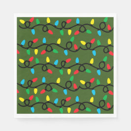 Light Up The Holidays Paper Napkin Pappersservett