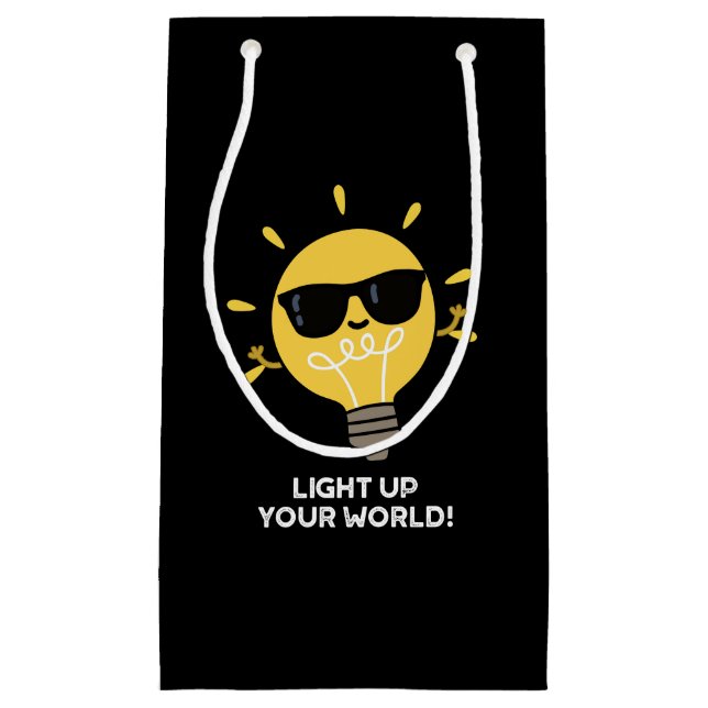 Light Up YOur World Positive Bulb Pun Dark BG (Framsidan)