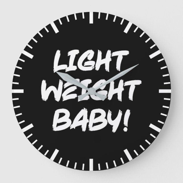 Light Weight Baby - Ronnie Coleman Bodybuilding Stor Klocka (Framsida)