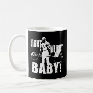 Light Weight Baby - Ronnie Coleman Gym Motivationa Kaffemugg