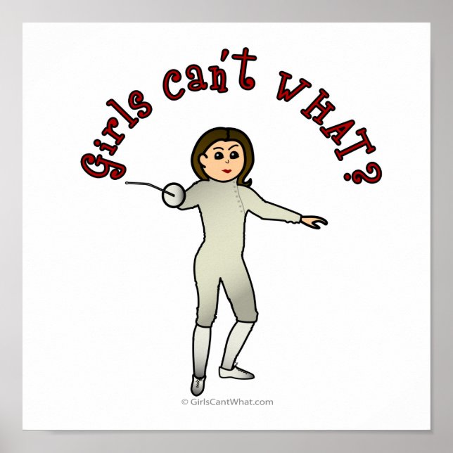 Light Woman Fening Poster (Framsidan)