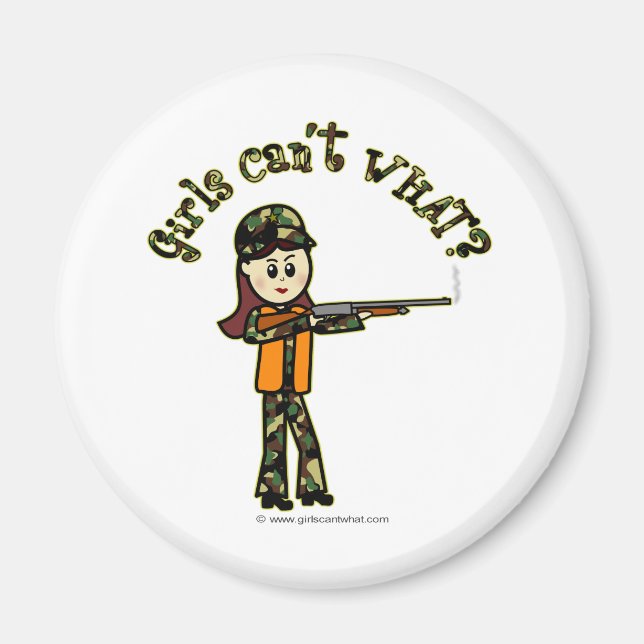 Light Womans Hunting Magnet (Framsidan)