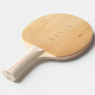 Light Wood Struktur Burch, Monogram Pingisracket