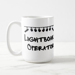 Lightboard operatörs mugg