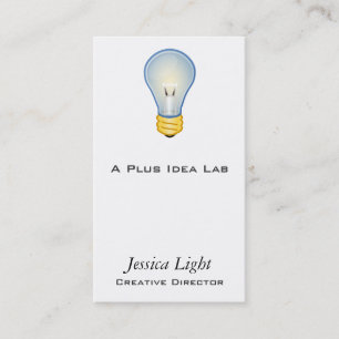 Lightbulb Visitkort