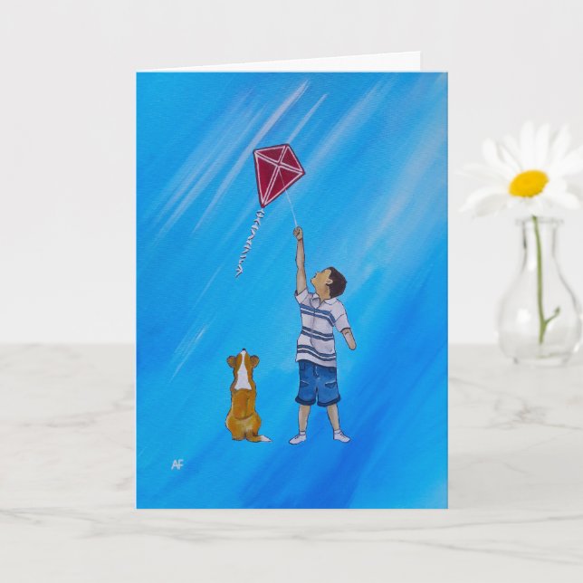 Lighter than Air Painting by Alfred Fox Kort (Liten växt)