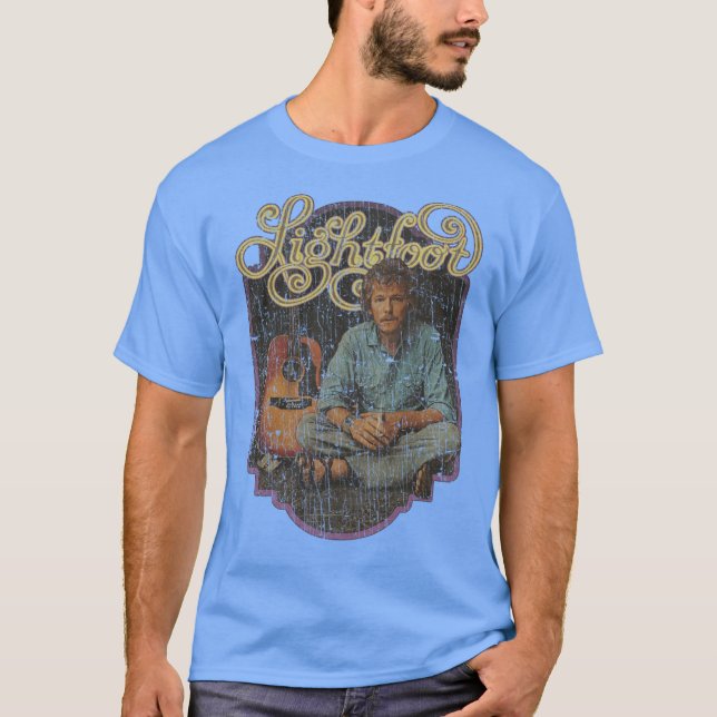 Lightfoot Sundown 1974 vintage T Shirt (Framsida)