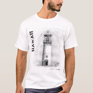 LighthoouseDarkHighRes.0001 HAWAII, John I. Jones T-shirt
