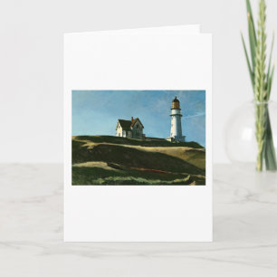 Lighthouse Backe - Edward Hopper Kort