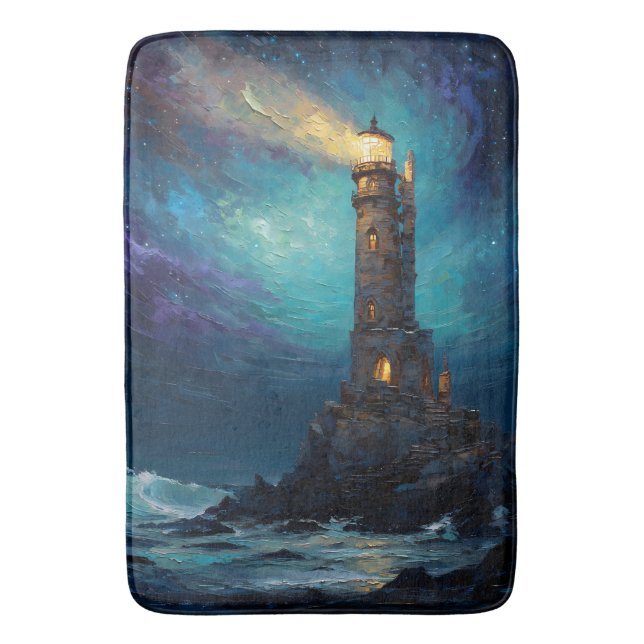 Lighthouse Bath Mat Badrumsmatta (Framsidan (Vertikal))